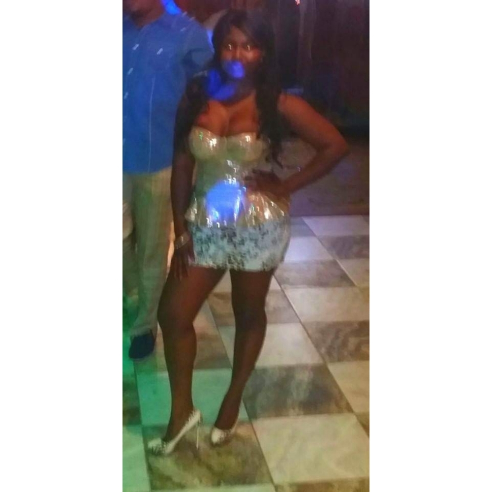 Bebe Gold Sequence Top - image 8